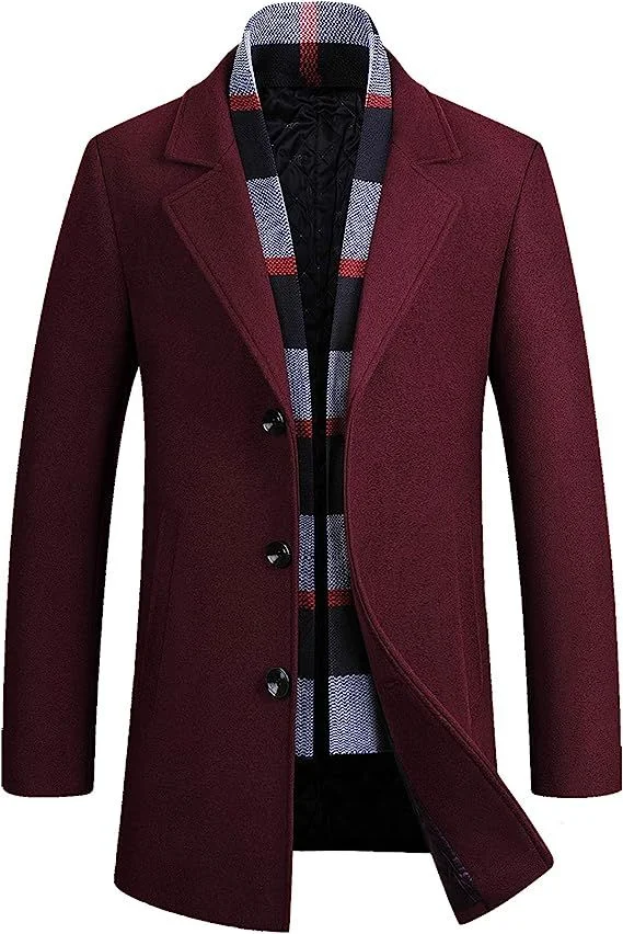 Mens Heavyweight Winter Puffer Coat